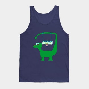 Industrial Dinosaur Machines Tank Top